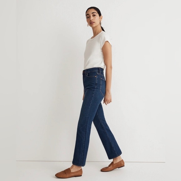 Madewell The Perfect Vintage Flare Crop - Picture 3 of 11